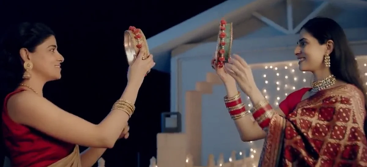 'Progressive ad, regressive product': Twitter reacts to Dabur's Karwa Chauth advertisement with...