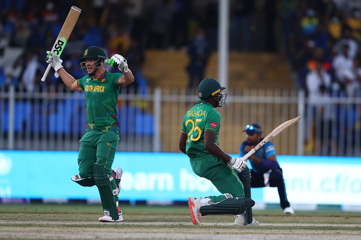 T20 World Cup: David Miller heroics after Wanindu Hasaranga hat-trick helps South Africa down Sri...