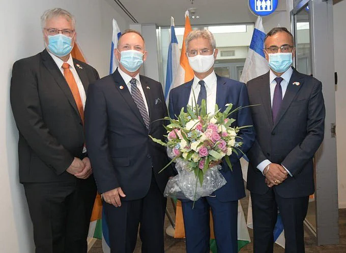 EAM Jaishankar arrives in Israel; will hold talks with top leadership for further enhancing...