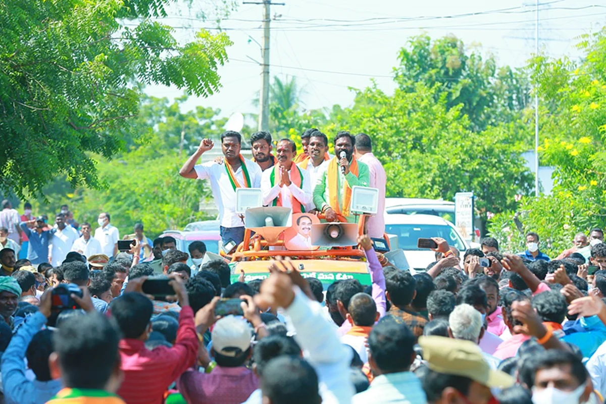 From morphing videos, blackmailing speeches to war of words: Huzurabad bypoll is teaching many...