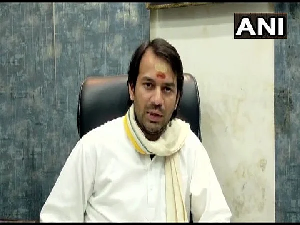 Watch video: Tej Pratap Yadav claims RJD president Jagdanand Singh manhandled him; calls him ‘RSS...