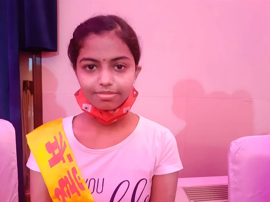 Pallavi Jangela, 13, class 9, Bhopal