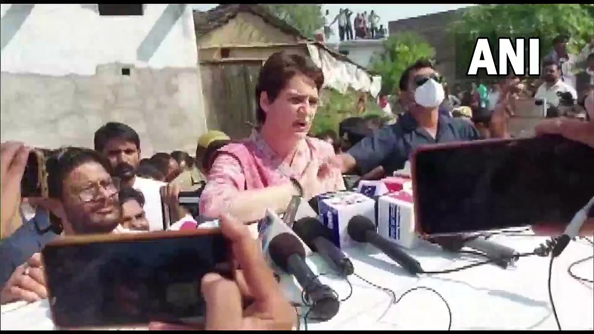 Watch video: Govt has completely ignored farmers, says Priyanka Gandhi Vadra, as she meets their...
