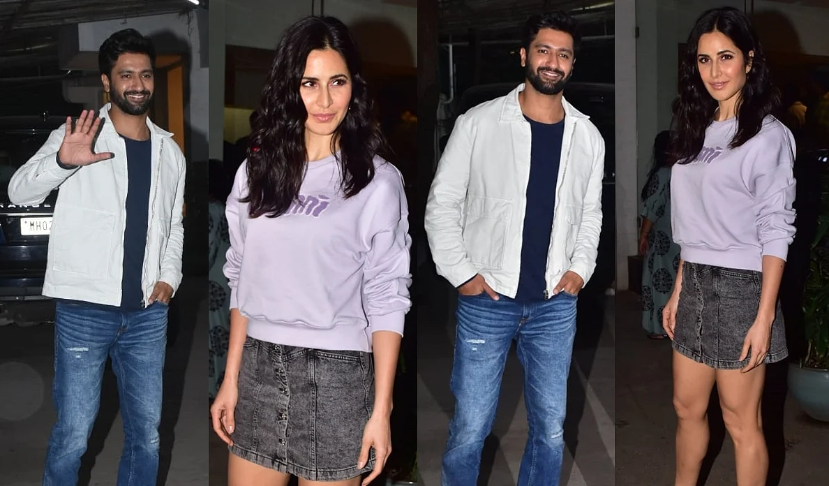 In Pics: Katrina Kaif joins rumoured BF Vicky Kaushal for 'Sardar Udham' special screening