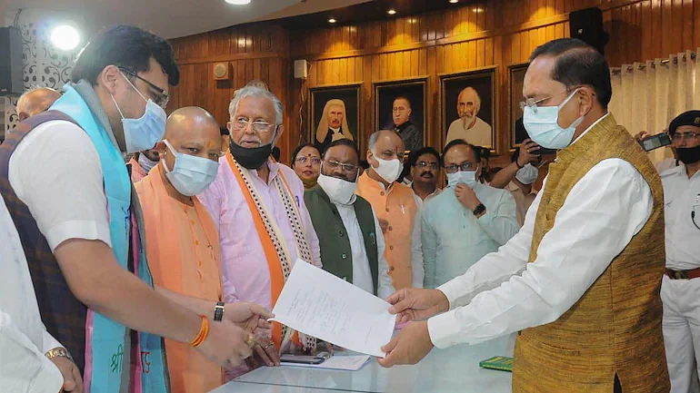 Backed by BJP, Samajwadi Party rebel Nitin Agarwal elected as deputy speaker of Uttar Pradesh...