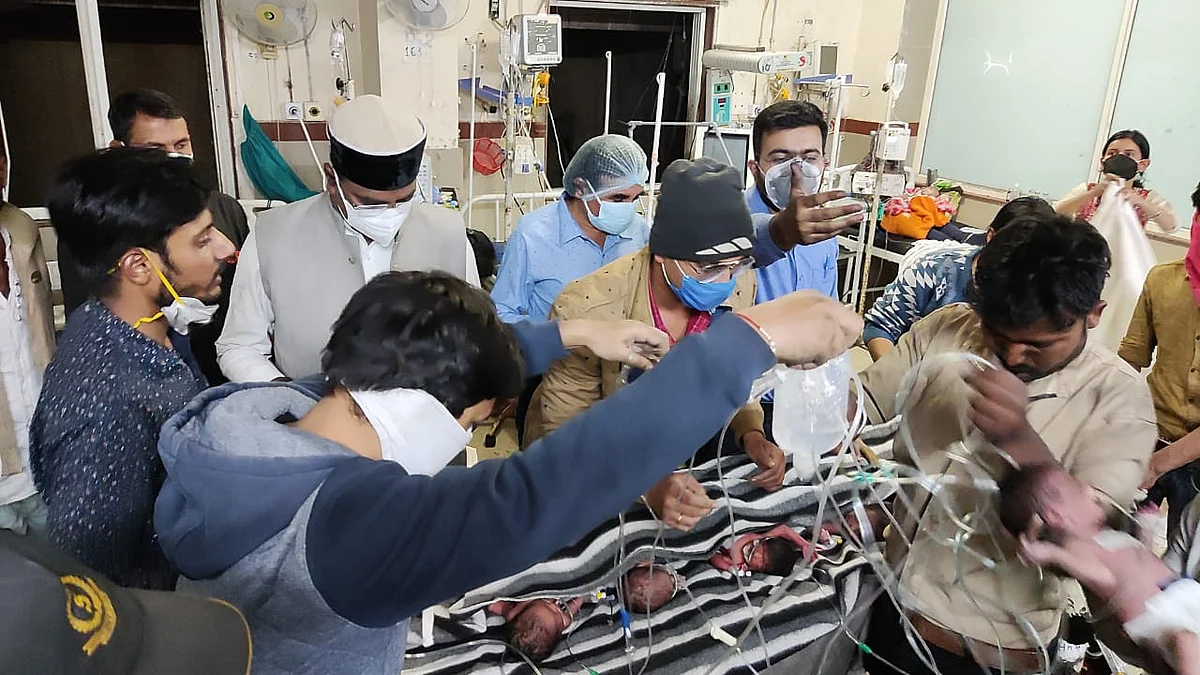 Bhopal Kamla Nehru hospital fire: Had it not been for the saviours, we would have lost many more...