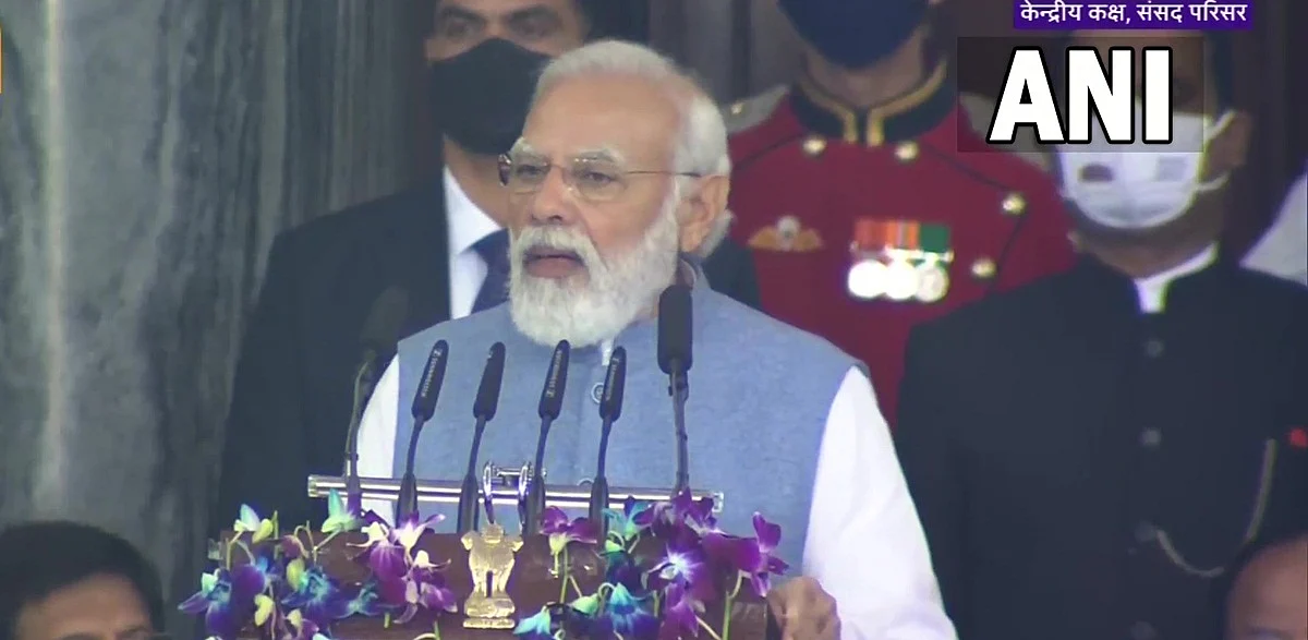 Watch video: It is the day to salute this House, says PM Modi at Constitution Day event in...
