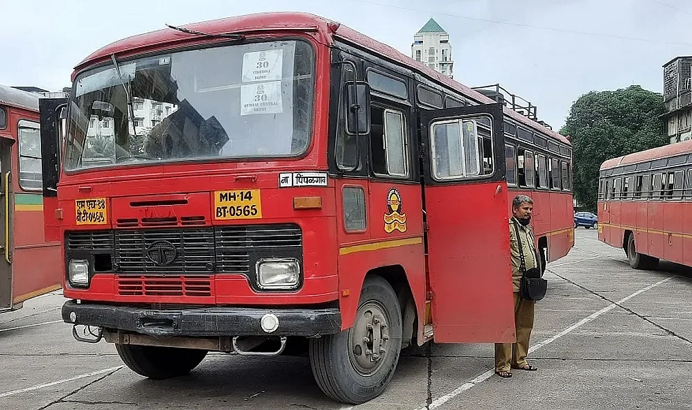 MSRTC employee stir: All 250 depots shut as strike continues; Maharashtra Transport Minister Anil...