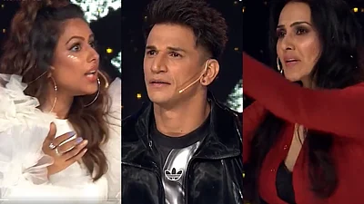 Video: Check out Prince Narula's reaction after Nia Sharma and Kamya Panjabi say he flaunts his reality show wins