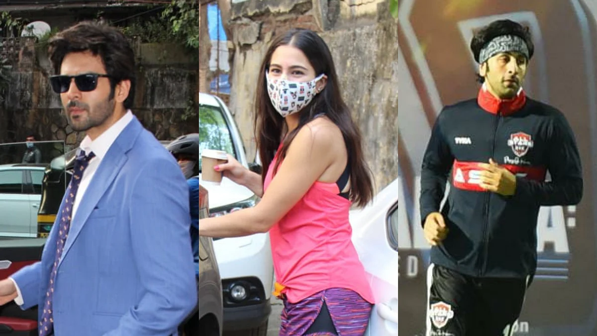 Photos: Kartik Aaryan, Sara Ali Khan, Ranbir Kapoor and other B-Town celebrities spotted in Mumbai
