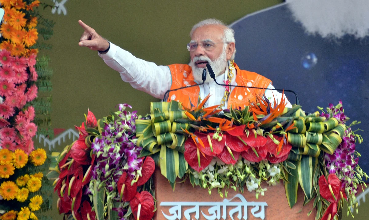 Madhya Pradesh: PM attacks Congress over status of tribal community, says previous govts’ crime...