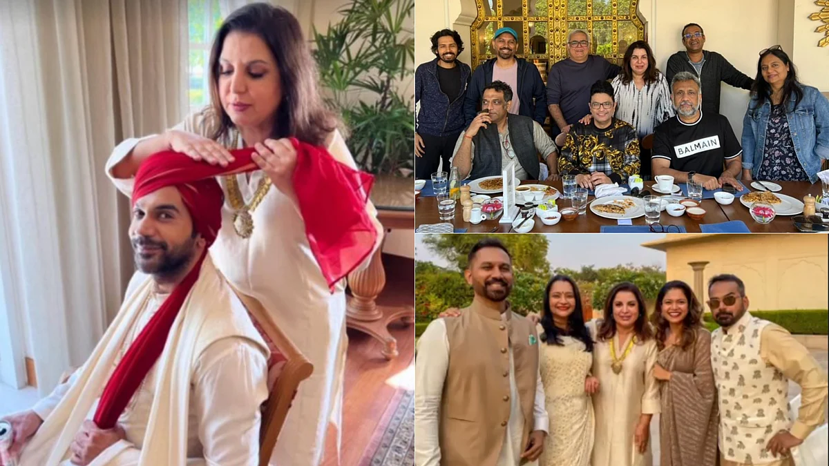 Inside photos of Rajkummar Rao-Patralekhaa's intimate wedding: Farah Khan, Anurag Basu, Anubhav...