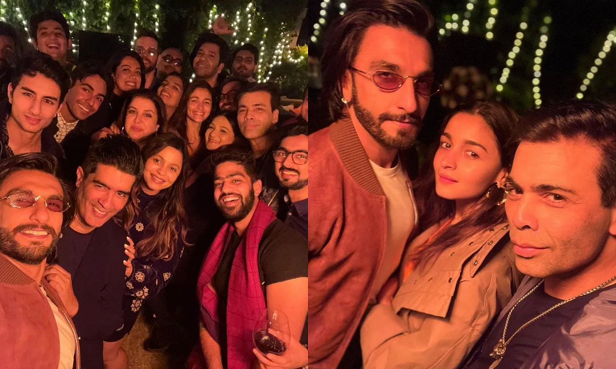 Inside Pics: Alia Bhatt, Ranveer Singh, Ibrahim Ali Khan celebrate Shaheen's birthday on sets of...