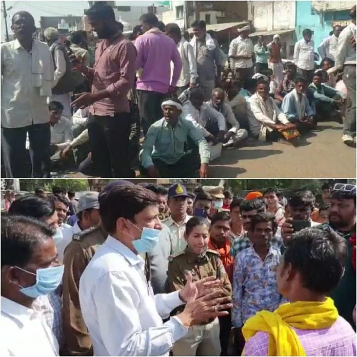 Madhya Pradesh: Fertilizer crisis in state, furious farmers block Sagar-Damoh state highway