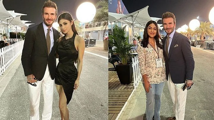 'Are you jealous?': Mrunal Thakur, Mouni Roy can't contain their joy after meeting David Beckham