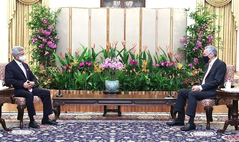 EAM S Jaishankar meets Singapore PM Lee Hsien Loong, other top ministers during 3-day visit,...