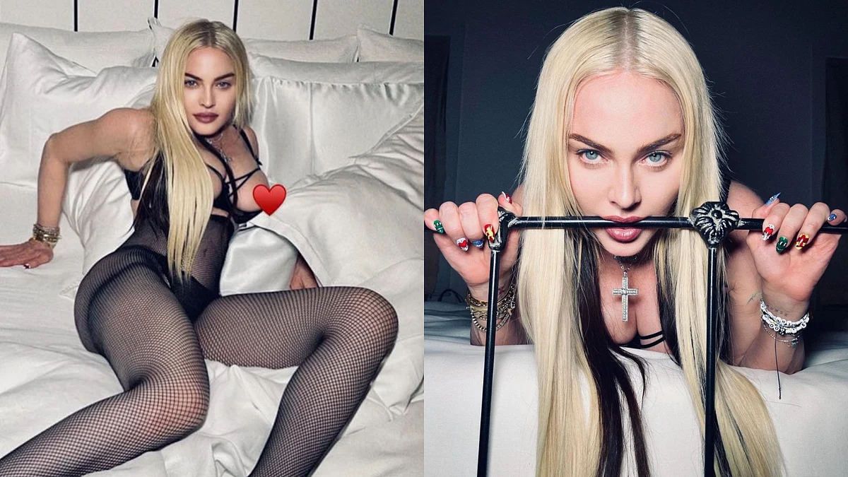 'Can't a man's nipple be experienced as erotic?': Madonna slams Instagram for taking down her...