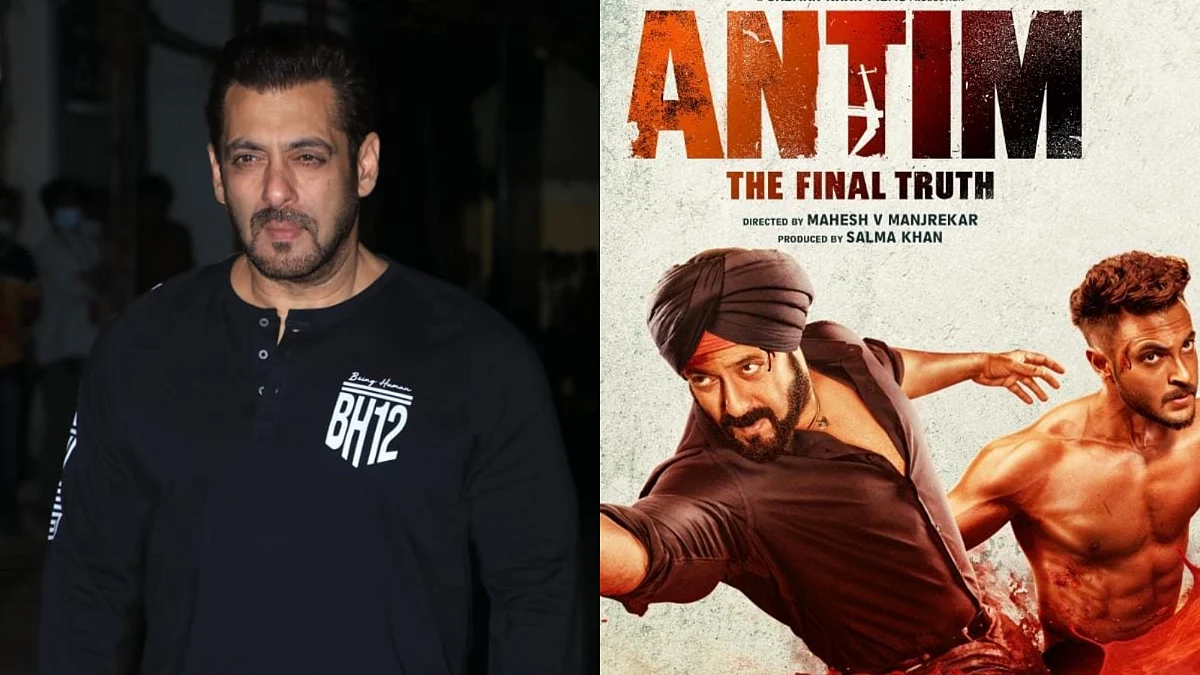 'Taking the burden off my chest': Salman Khan announces he will not promote 'Antim: The Final Truth'