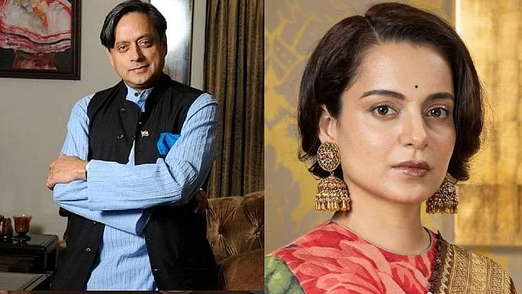 'She needs to read history a little bit': Shashi Tharoor reacts to Kangana Ranaut's 'bheek' remark