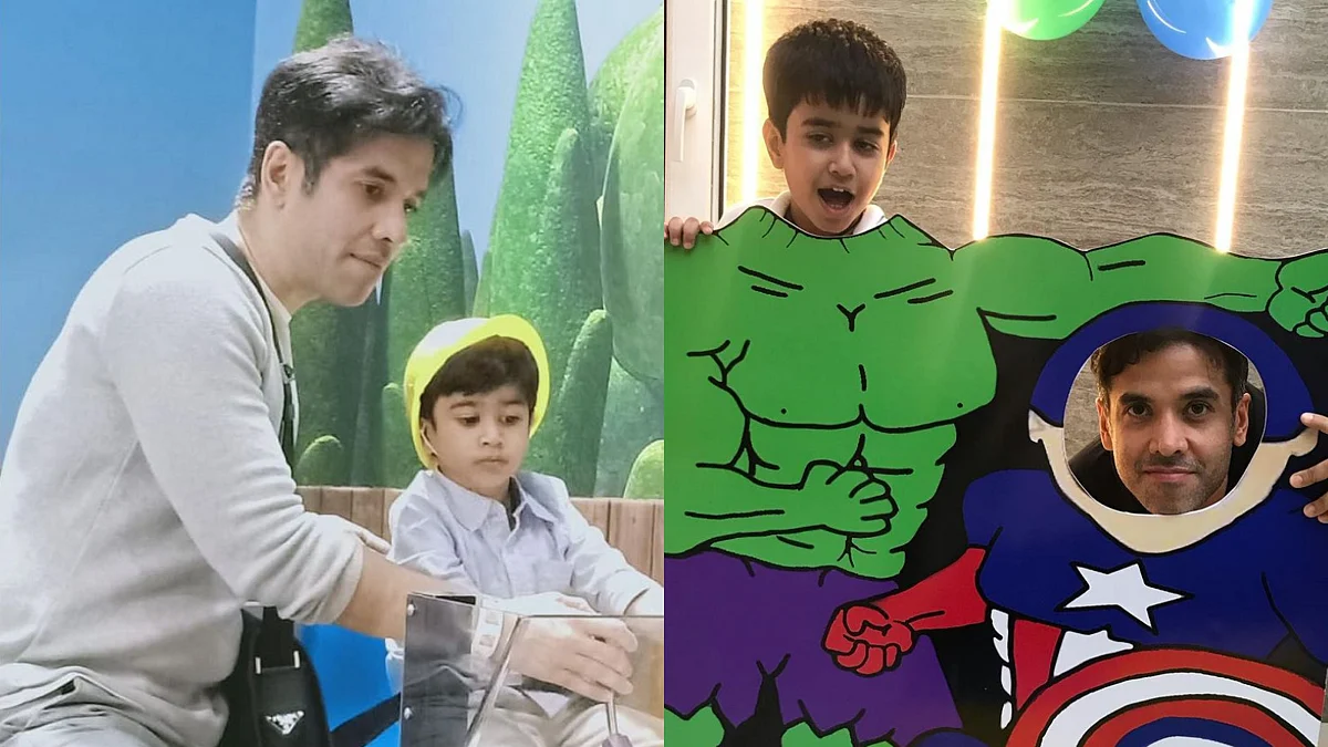 Tusshar Kapoor Birthday Special: Check out the doting dad's adorable moments with his son Laksshya