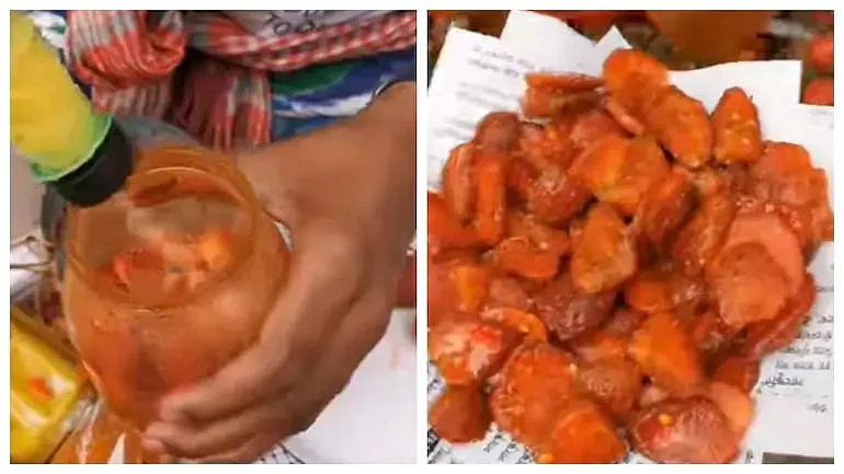 WATCH: Video of man making ‘Masala Strawberries' goes viral; netizens call it 'COVID 30'