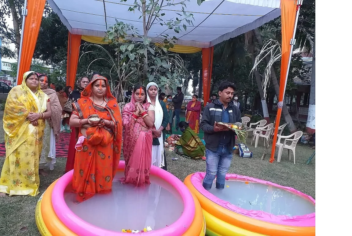From opposing Chhath Puja to embracing it, the Shiv Sena and Mumbai have come a long way, writes...