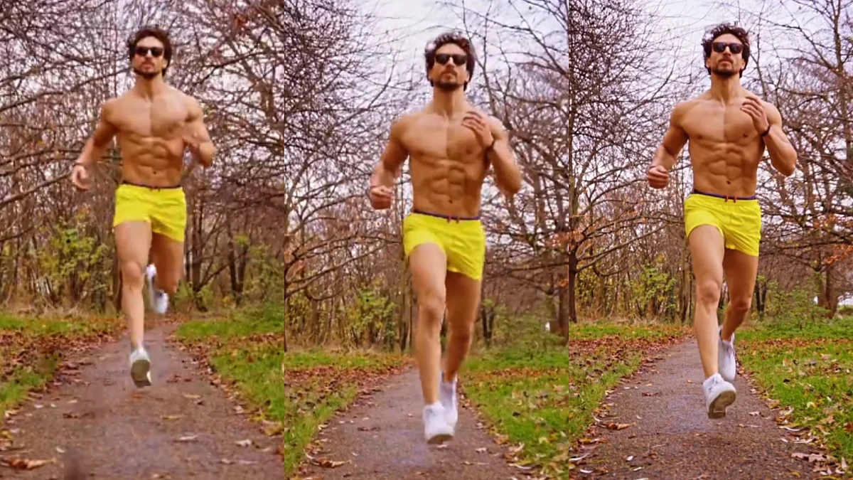 Watch: Tiger Shroff goes shirtless for a run at -1 degree; rumoured GF Disha Patani drops THIS...