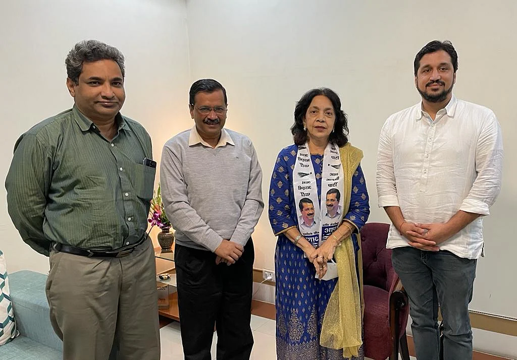 Ahead of Assembly polls in Goa, sitting BJP MLA Alina Saldanha joins Arvind Kejriwal's AAP