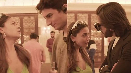 Watch: Alia Bhatt recreates Kareena Kapoor's prom rating scene from 'K3G' with Ranveer Singh and...