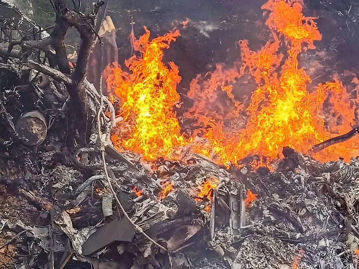 IAF helicopter crash: 13 of 14 personnel involved in chopper accident in Tamil Nadu confirmed dead