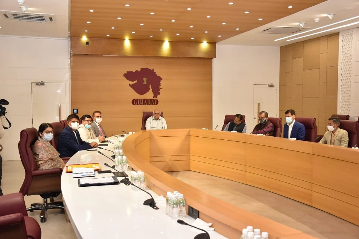 Covid-19: CM Bhupendra Patel holds high-level meet after Omicron variant confirmed in Gujarat's...