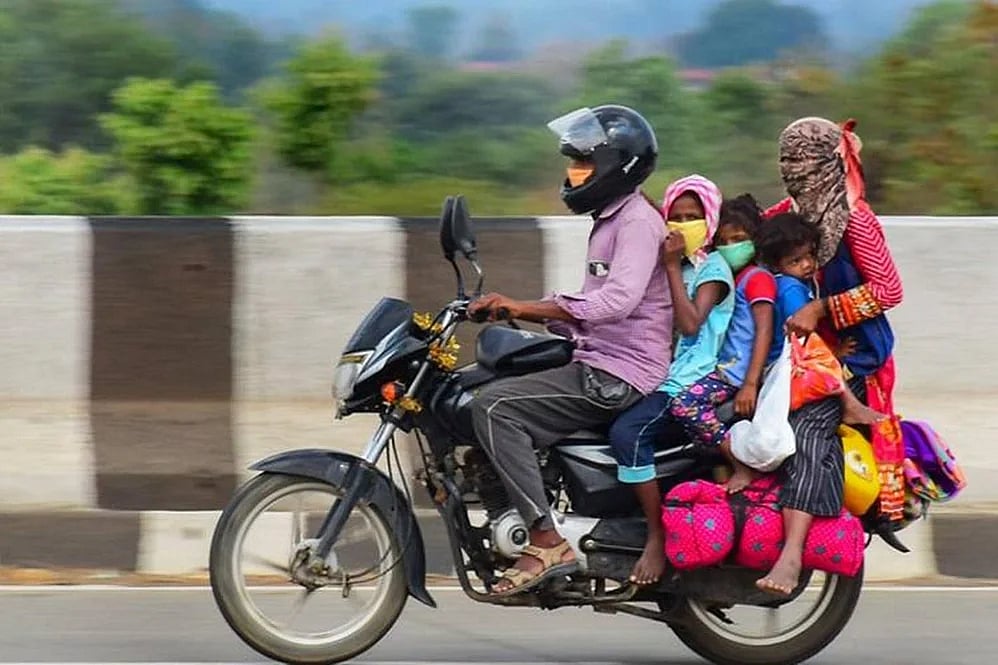 Safety harness use, crash helmets mandatory for children below age of