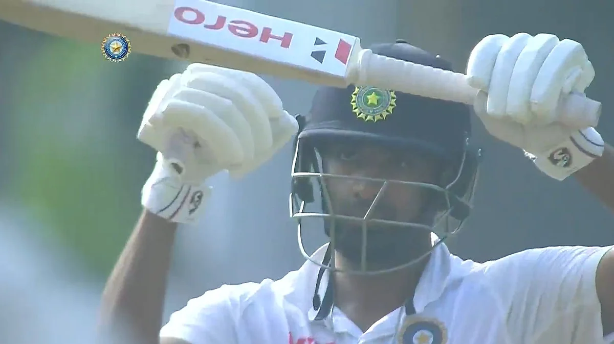 Watch Video: India's Ravichandran Ashwin signals for DRS after being bowled by New Zealand's Ajaz...