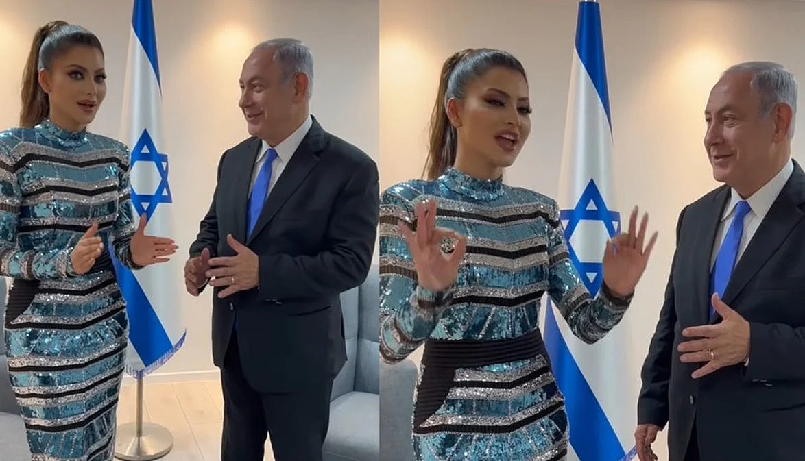 Ahead of judging Miss Universe 2021, Urvashi Rautela meets former Israel PM Benjamin Netanyahu,...