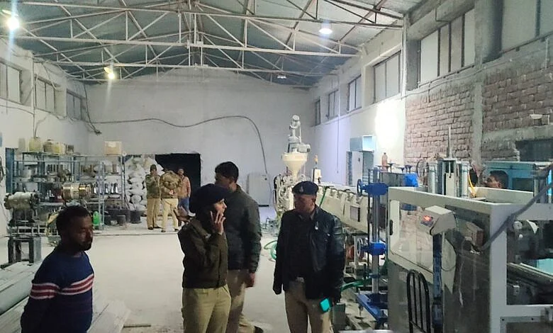 Madhya Pradesh: Police burst duplicate pipe manufacturing factory in Jabalpur; seize pipes,...