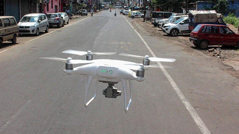 Palghar: Drone used for transportation of COVID-19 vaccines in remote village as part of trial