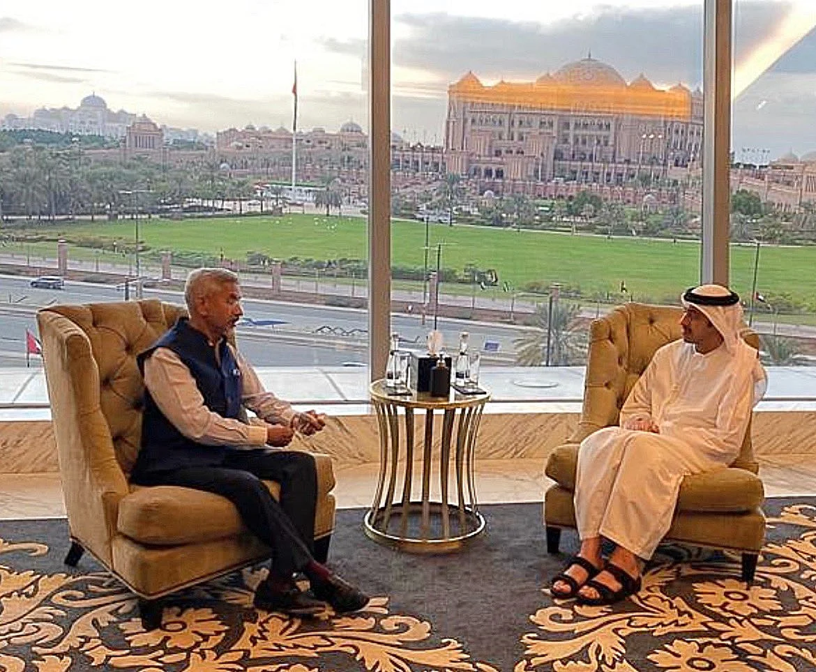 EAM S Jaishankar meets counterparts from UAE and Oman, discusses bilateral cooperation ahead of...