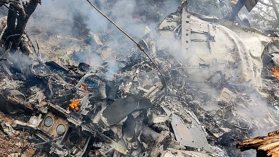 Watch Video: Mortal remains of CDS Rawat & others who died in IAF chopper crash reach Madras...