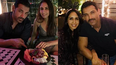 John Abraham shares unseen loved-up photos with wife Priya Runchal on his  49th birthday