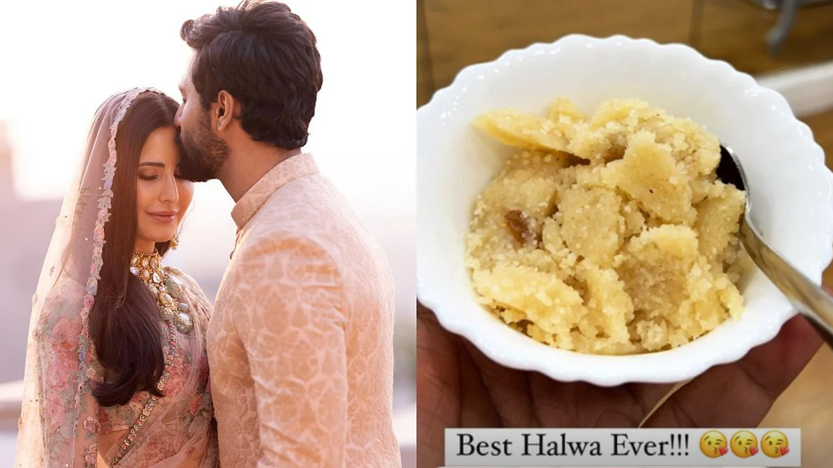 'Best halwa ever': Vicky Kaushal reacts to sweet dish made by Katrina Kaif for her first rasoi