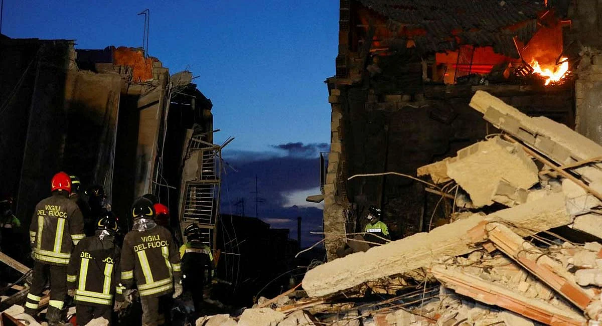 Italy: 3 killed, at least 6 missing after building collapses in Sicilian town of Ravanusa causing...