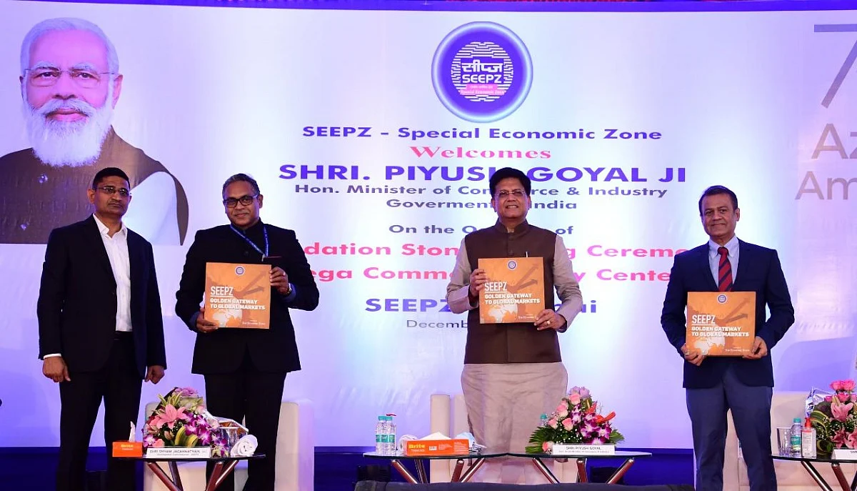 Maharashtra: Our goal is to become UAE’s number one trading partner, says Union Minister Piyush...