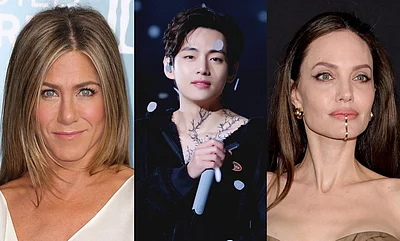 K Pop Band Bts V Aka Kim Taehyung Breaks Jennifer Aniston Angelina Jolie S Instagram Records