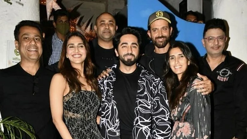 Hrithik Roshan joins 'Chandigarh Kare Aashiqui' team for intimate dinner party in Mumbai; see photos