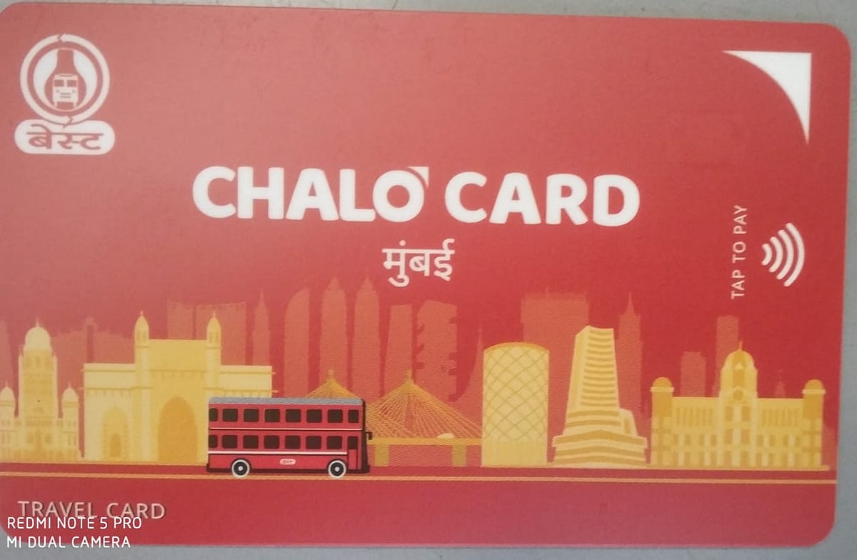 Mumbai CHALO smart cards available for digital purchase of BEST bus tickets, see pics
