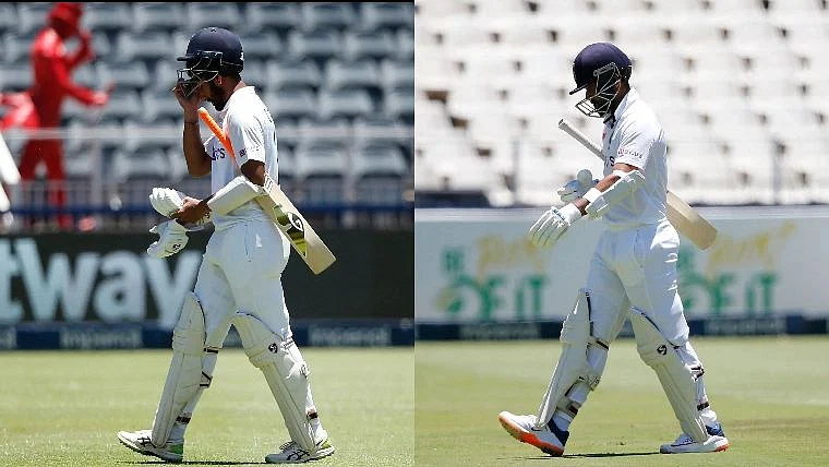 #PURANE trends on Twitter after Cheteshwar Pujara and Ajinkya Rahane's yet another failure