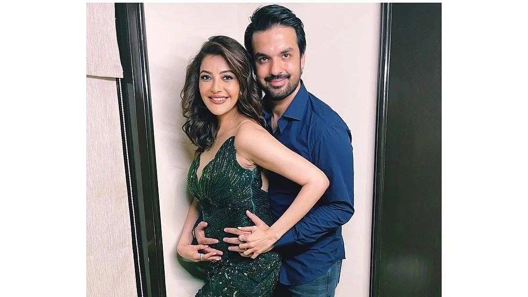 Kajal Aggarwal's husband Gautam Kitchlu confirms the actor's first pregnancy with adorable photo