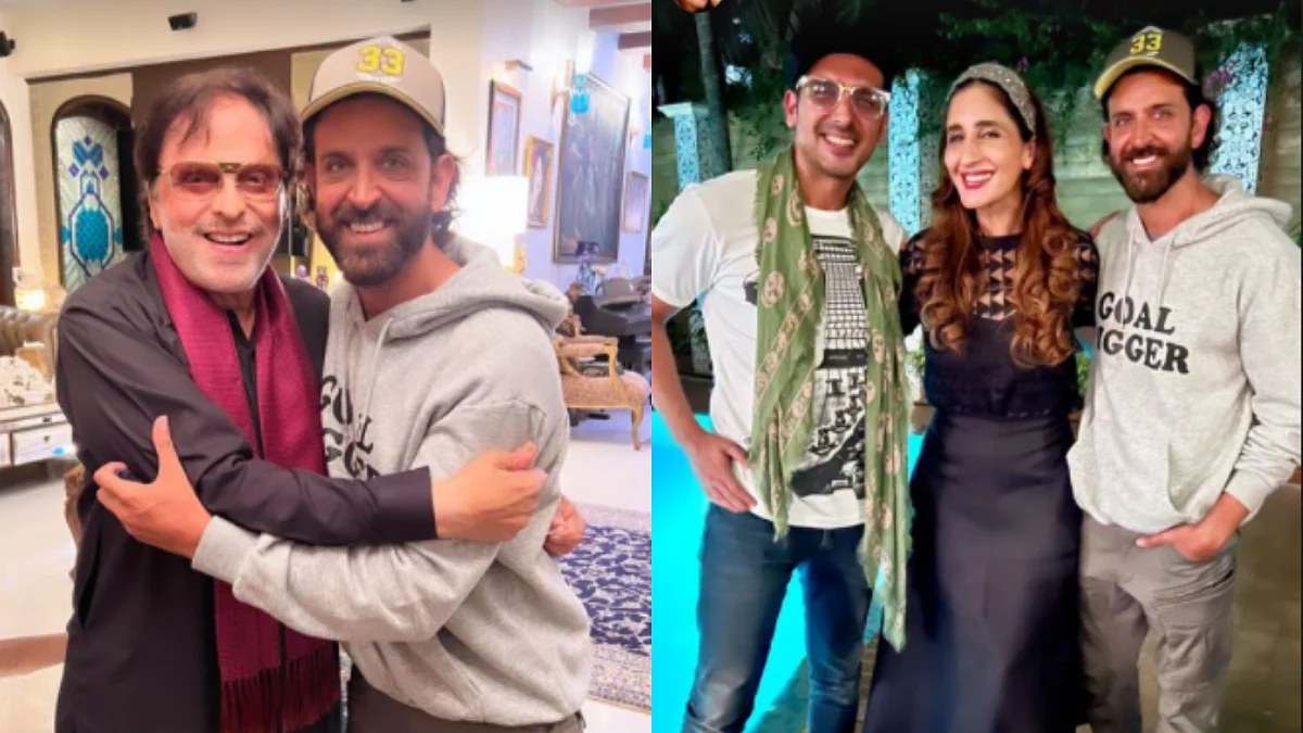 Inside Photos: Hrithik Roshan joins ex-wife Sussanne Khan to celebrate her dad Sanjay Khan's...