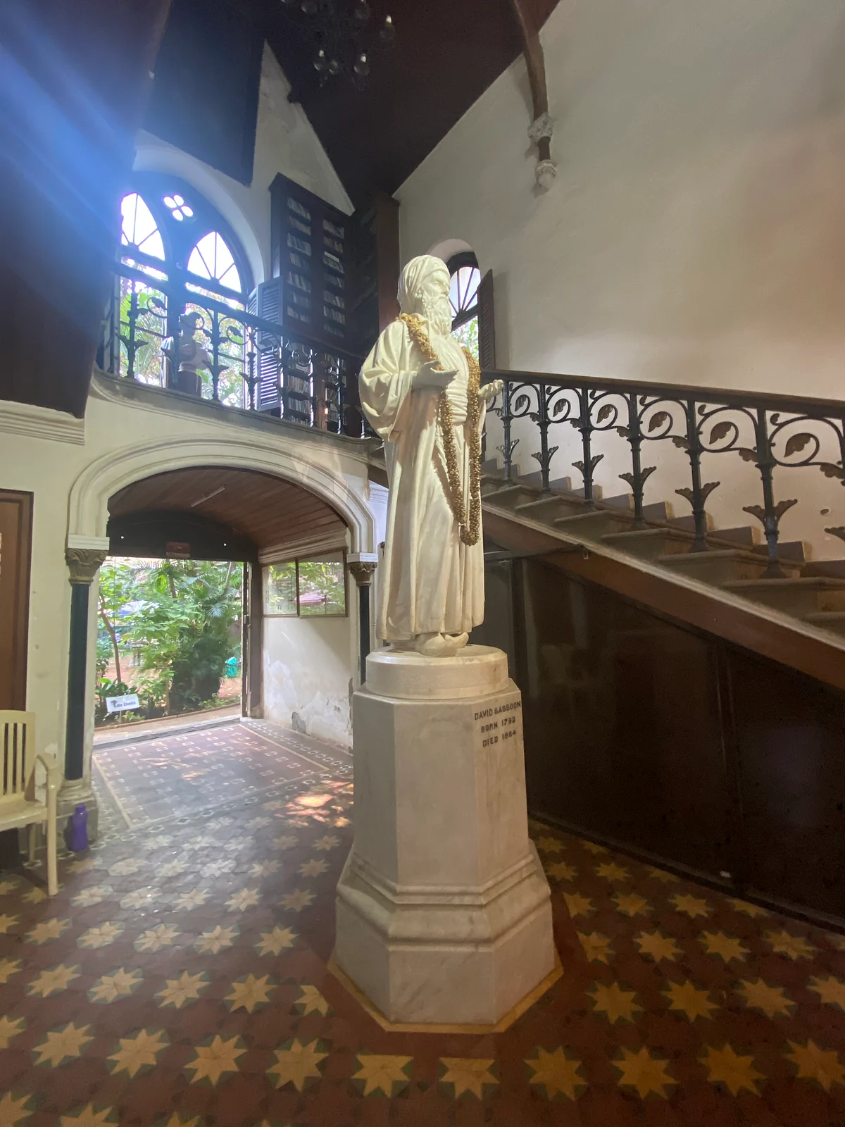 The David Sassoon Library and Reading Room is a Grade 1 heritage building located in the historic art precinct at Kala Ghoda in South Mumbai.