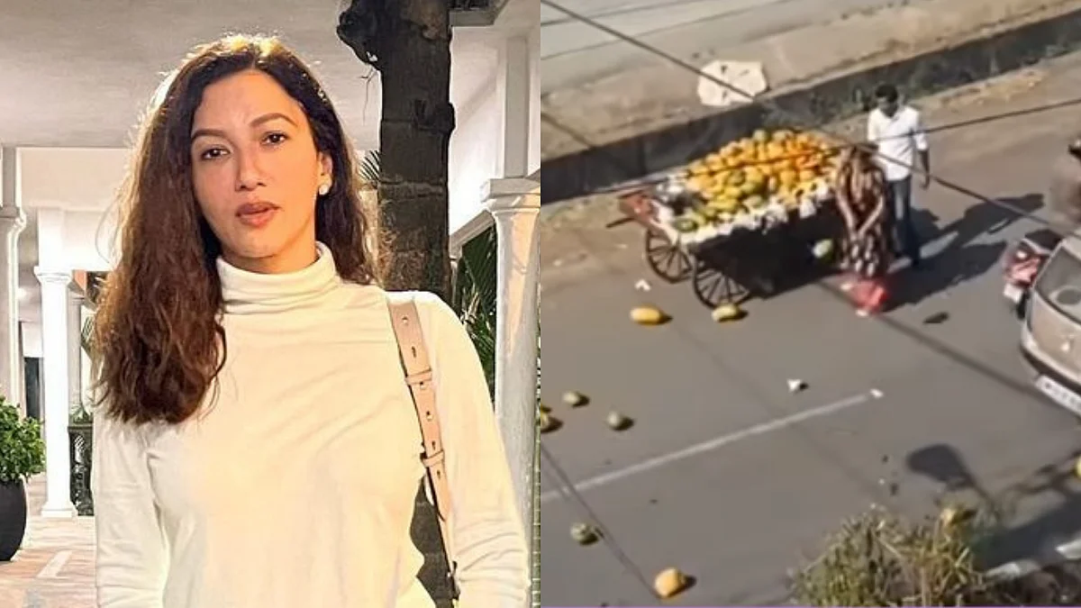 'What a loser': Gauahar Khan slams Bhopal woman for throwing fruits from vendor's cart in viral...